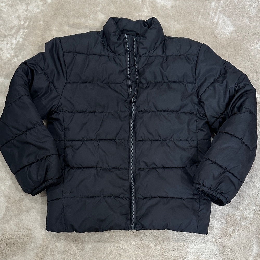 Place Kids Black Puffer Jacket